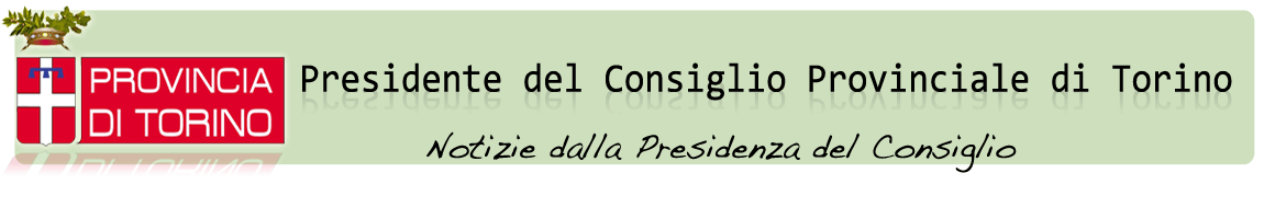 Il Blog del Presidente del Consiglio della Provincia di Torino Sergio Vallero