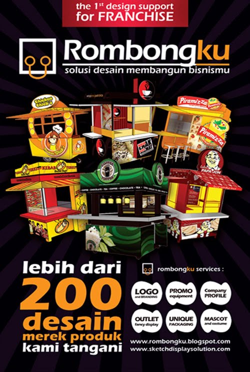 ROMBONGKU  Desain & Produksi Gerobak Unik