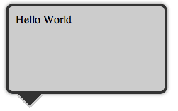 Css chat bubble How to