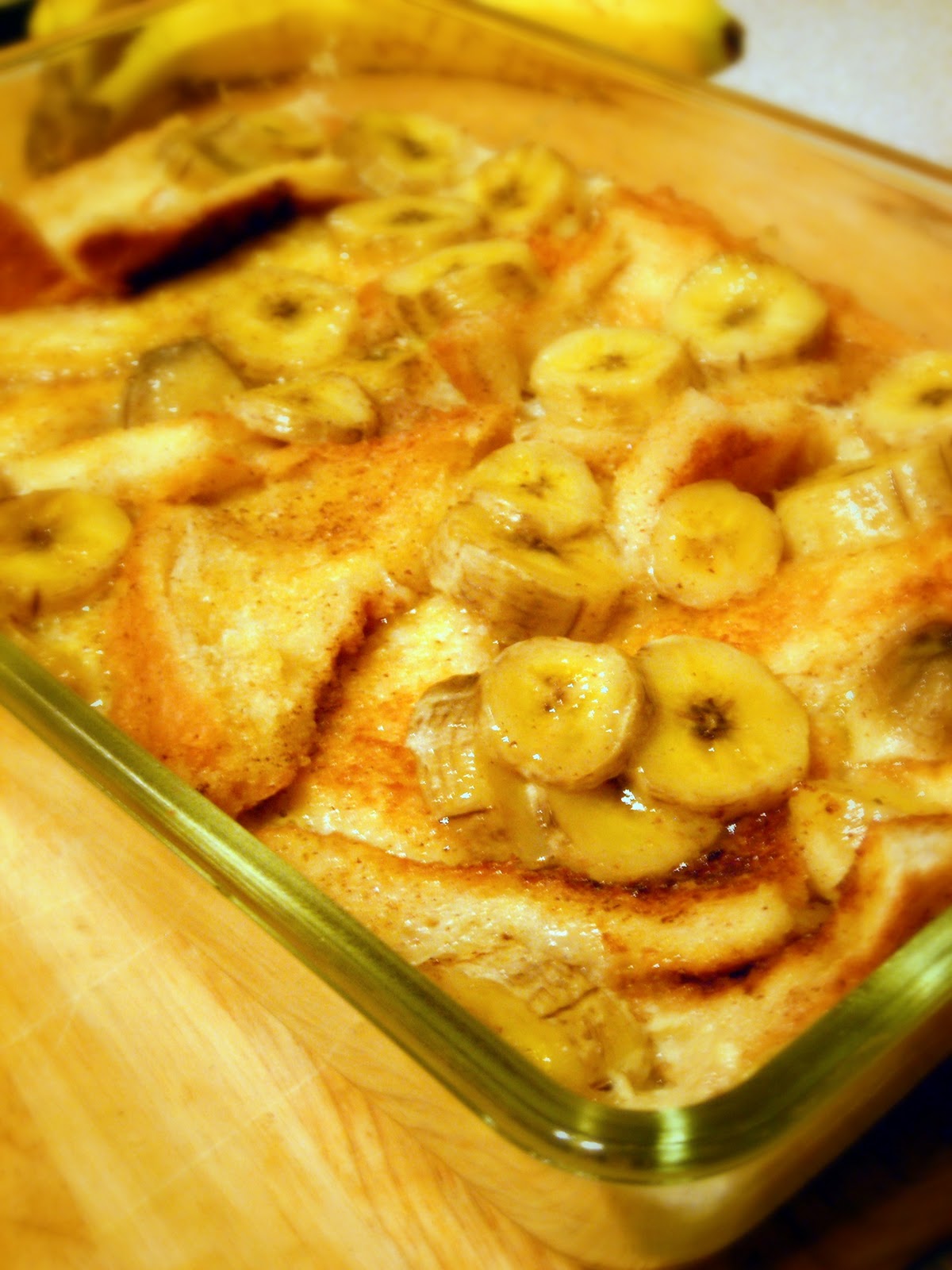 Banana Bread & Butter Pudding