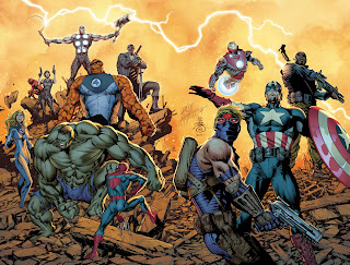 [Conseil] Nouveau dans le monde du comics - Page 3 Ultimate+Avengers+%231+Cover