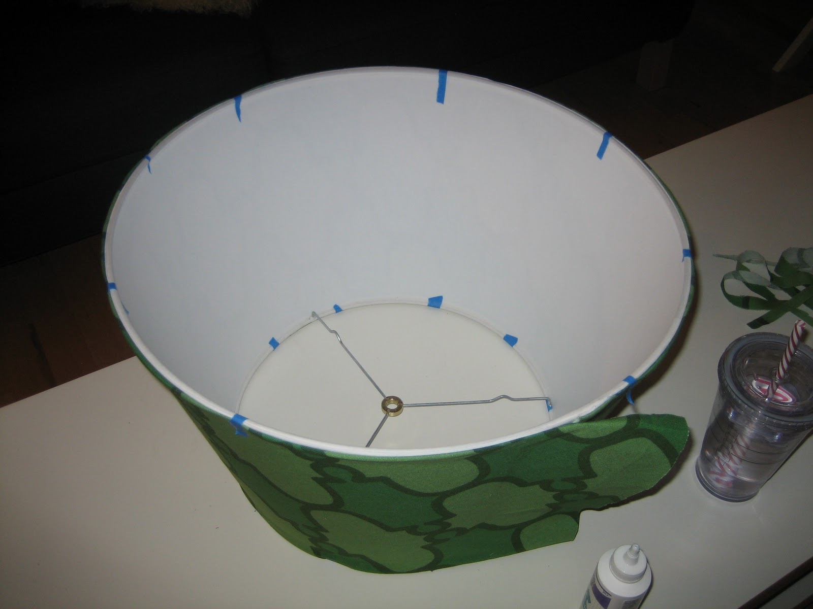 Attention to Detail How to Cover a Lampshade