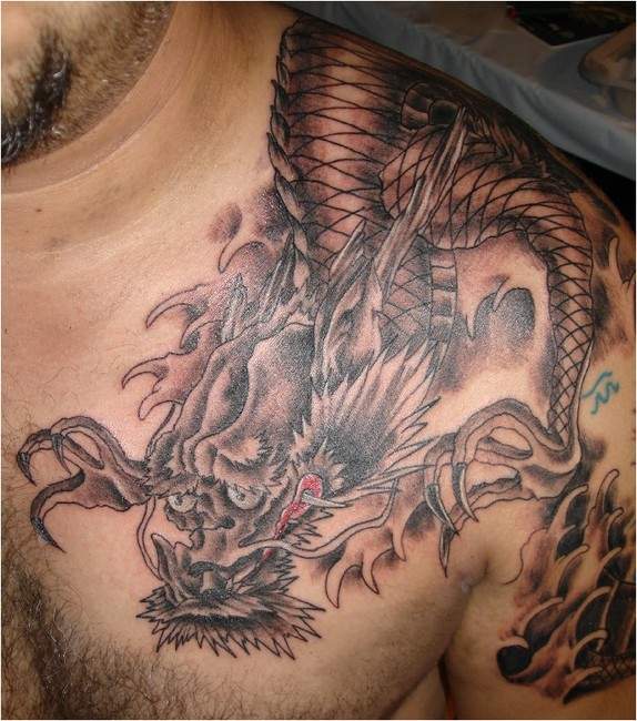 tatuaże wzory 2009-456,. źródło zdjęcia: tattoo-dragon.blogspot.com