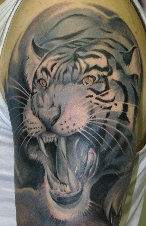 tattoo tiger. Labels: tattoo tiger