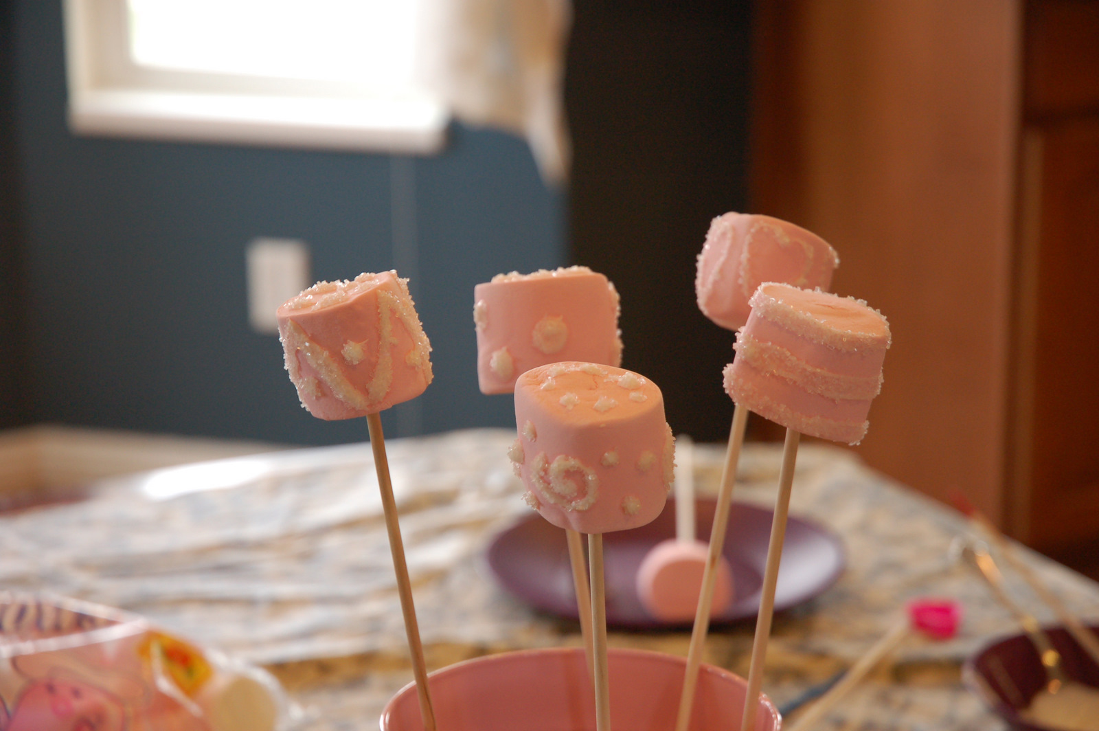 restlessrisa GIGANTIC marshmallow on a stick!