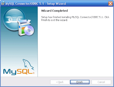 MySQL-ODBC install