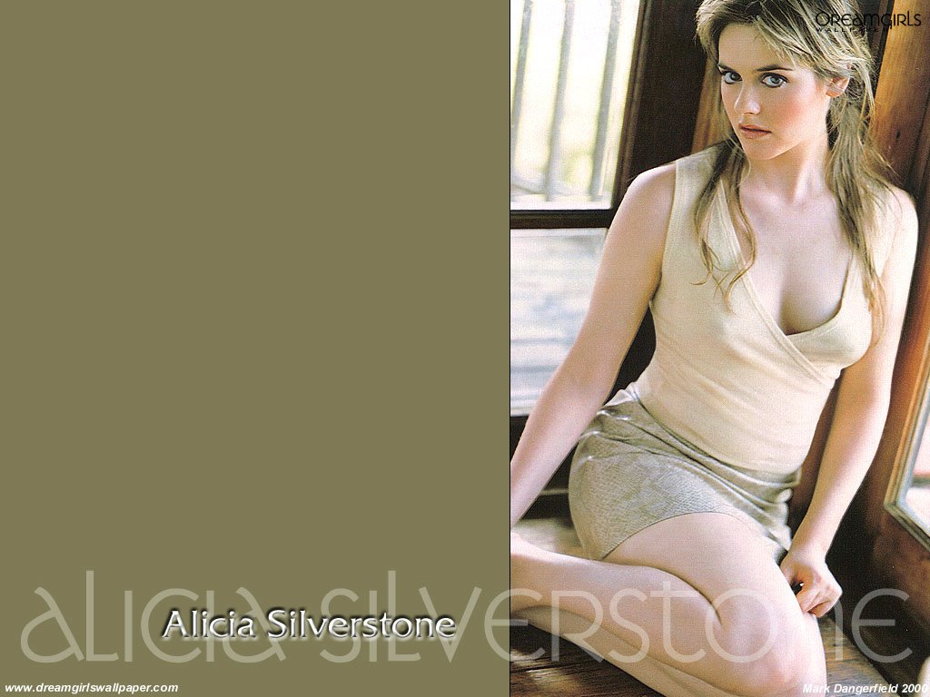 Красивая Алисия Сильверстоун на эротических снимках. Фото с голой Алисией Сильверстоун