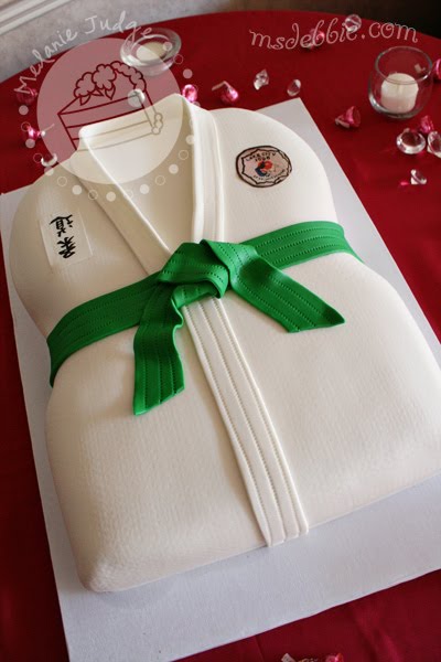 Judo Cake