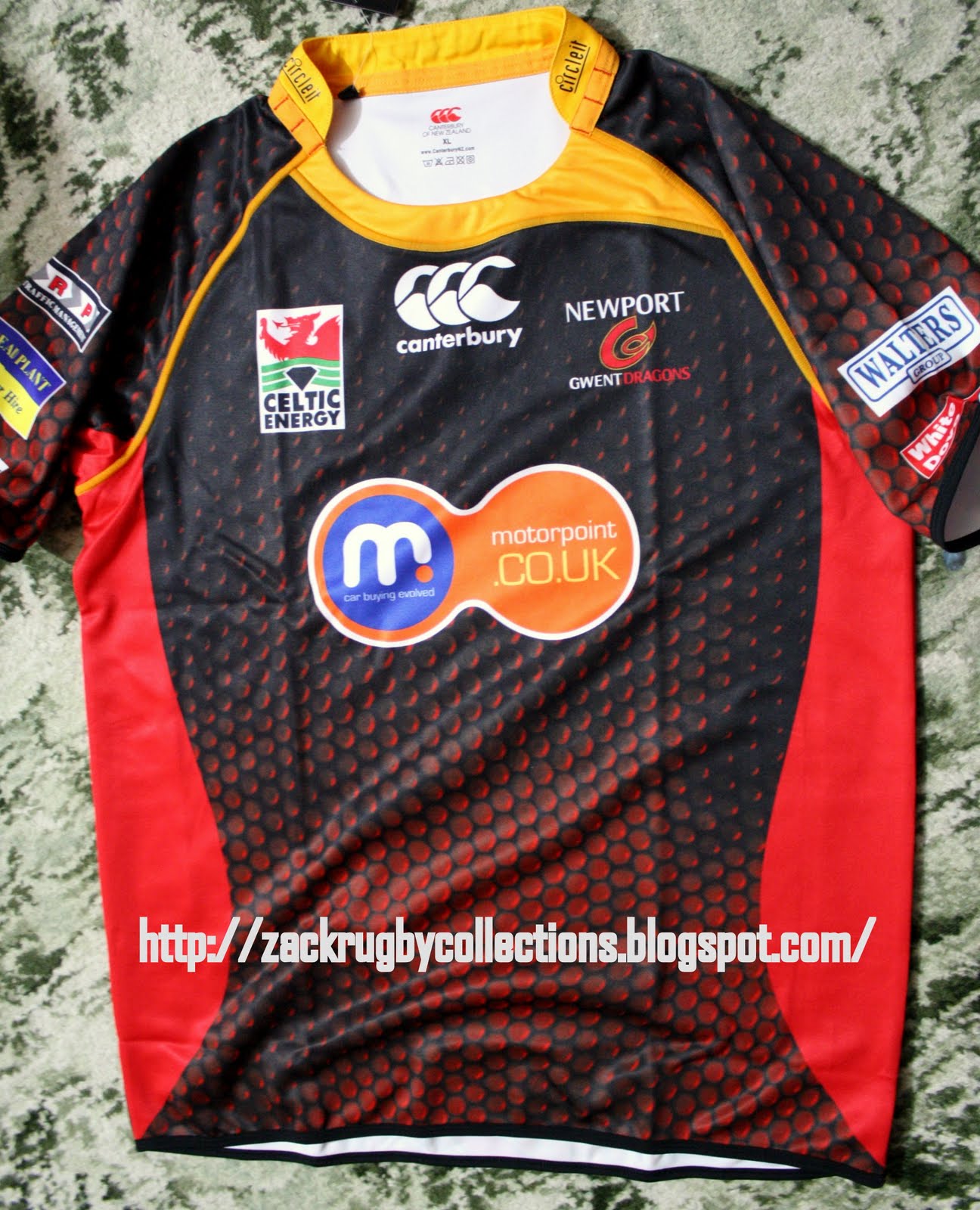 dragons rugby kit