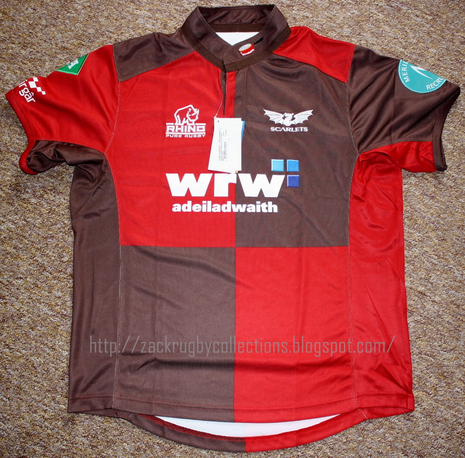 scarlets rugby kit