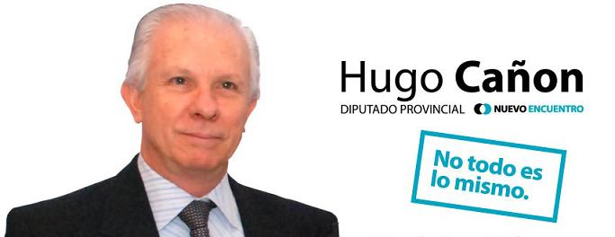 Hugo Cañón Candidato a Diputado Provincial por Nuevo Encuentro