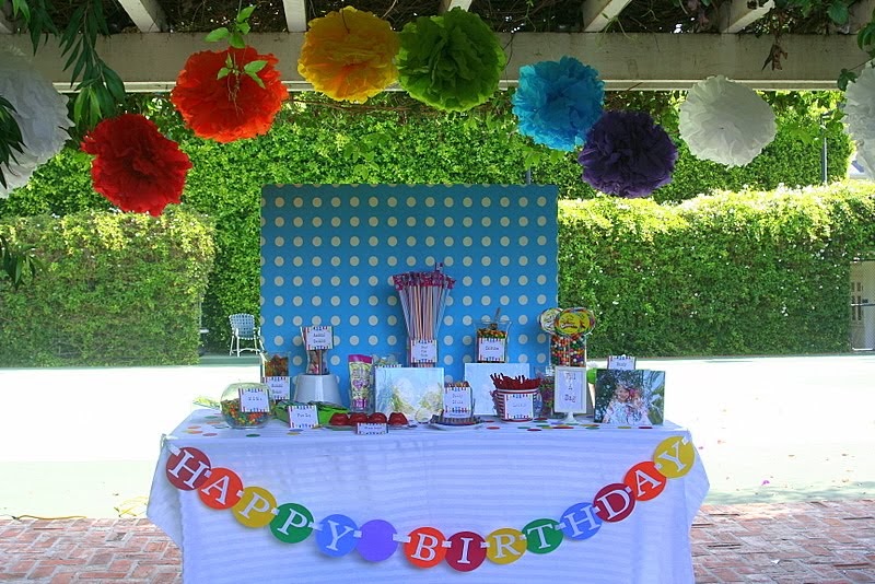 Party Wishes Candy Rainbows