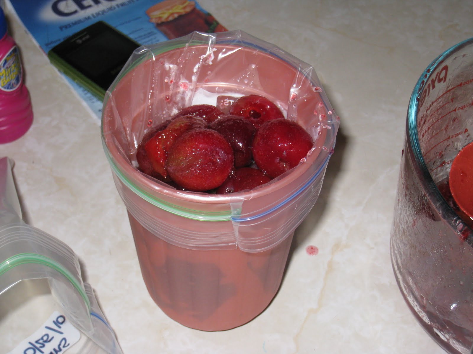 I Hear Them All Freezing Plums