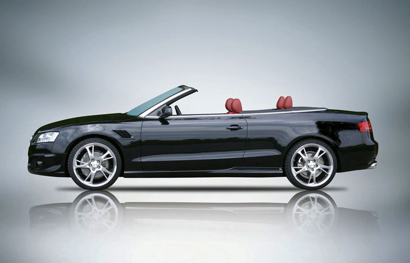 Abt Audi AS5 Cabrio side. Sportiness and elegant design are not mutually 