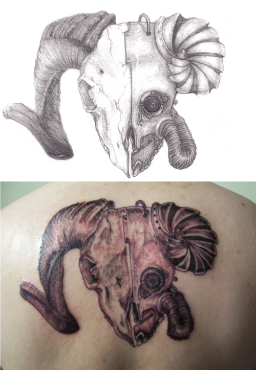 Aries Zodiac Tattoos Artist