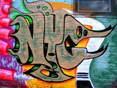 NYC graffiti alphabet street art 