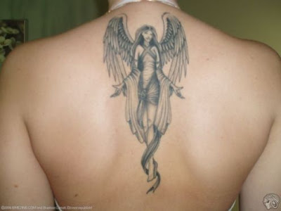 Guardian Angel Prayer Tattoo. Guardian angel is a concept arising from Roman
