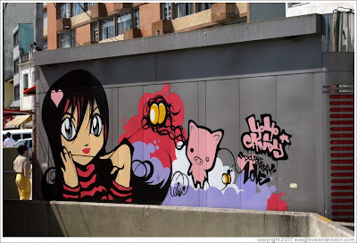 Graffiti Mural Art in Liberdade