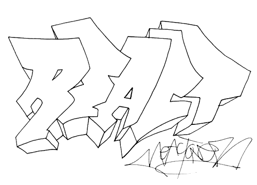 Graffiti alphabet letters styles 4 Graffiti alphabet letters styles drawing