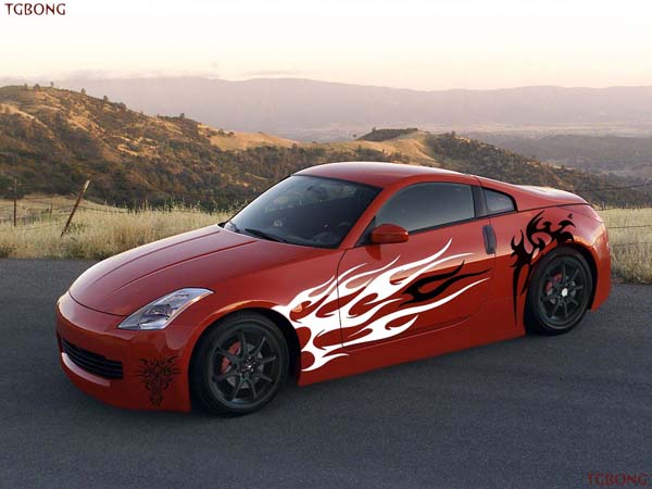 Nissan 350z Modified Airbrush Picture Gallery