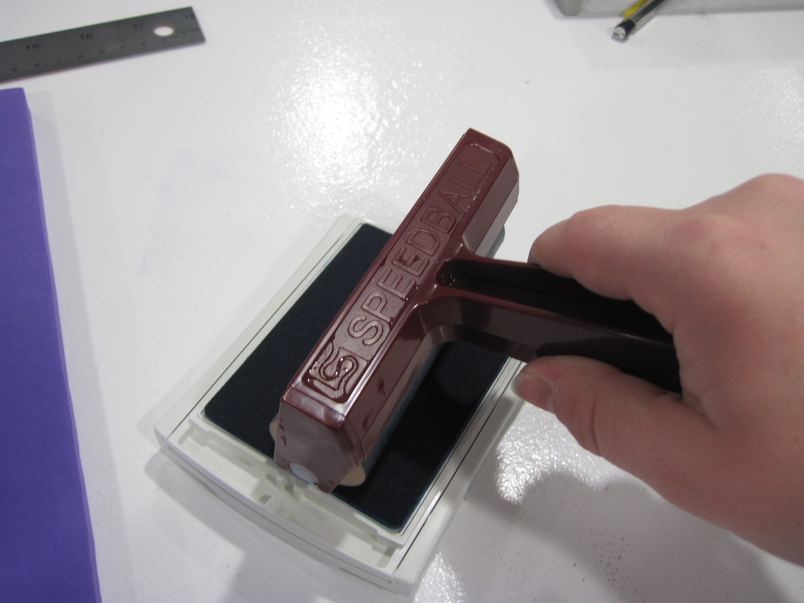 Krafting Kreations Inked Dry Embossing