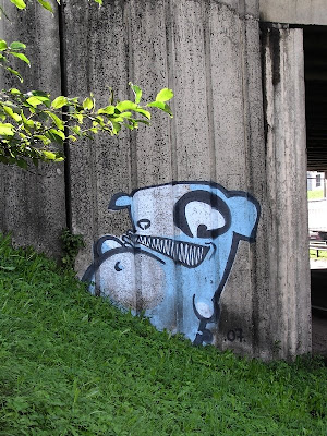 Latvia graffiti, street art
