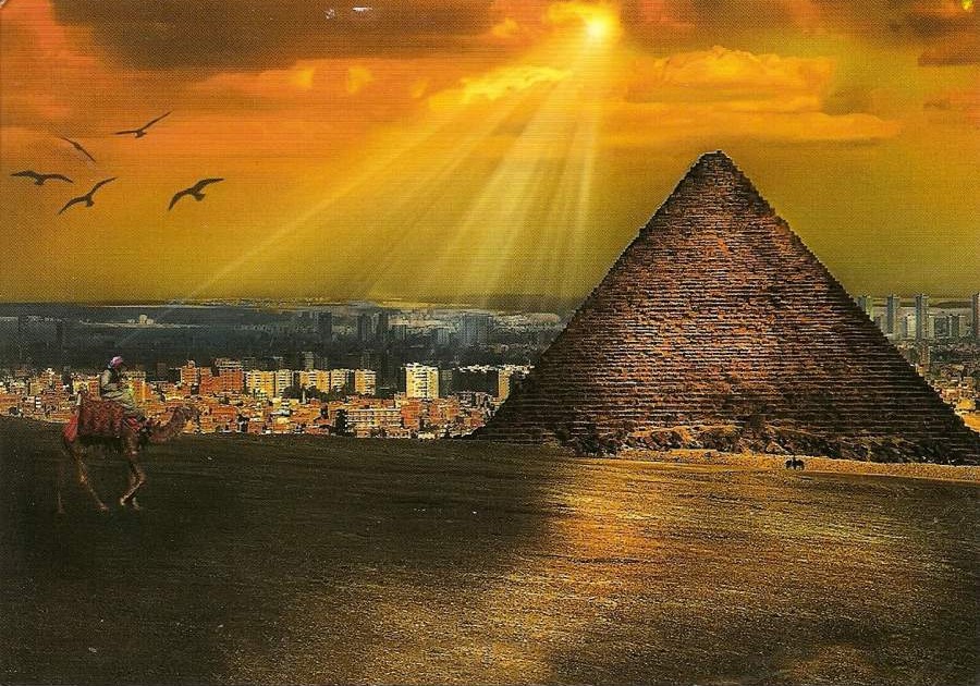 Postcard stamps Stamps I've Met: Postcard from Egypt no. 2