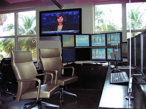 Forex trader home office