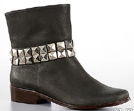 Studded Short Boots