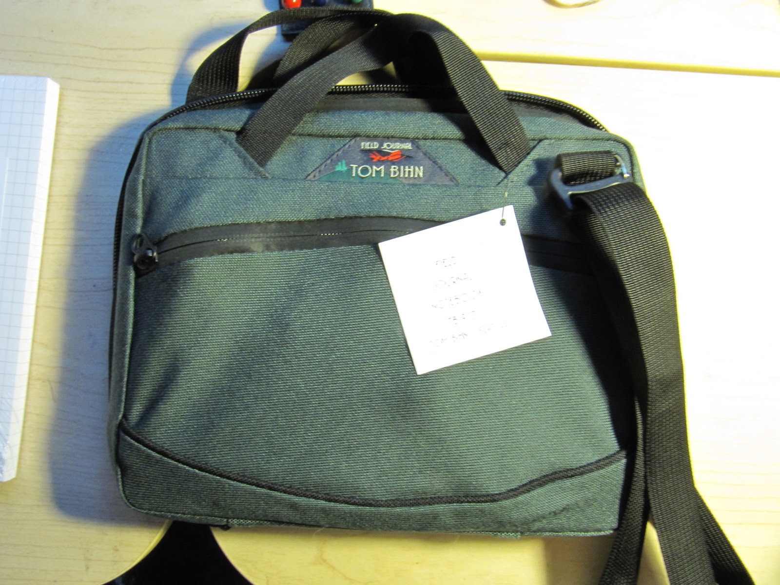 Tom Bihn Field Journal Notebook Paper & Pen Paraphernalia Reviews and