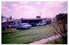 Side view of hurrican Jenne's damage.