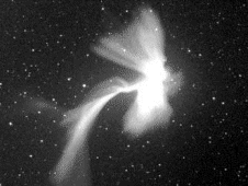 A Leonids meteor explodes in Earth's upper atmosphere in 1998 A Leonids meteor explodes in Earth's upper atmosphere in 1998