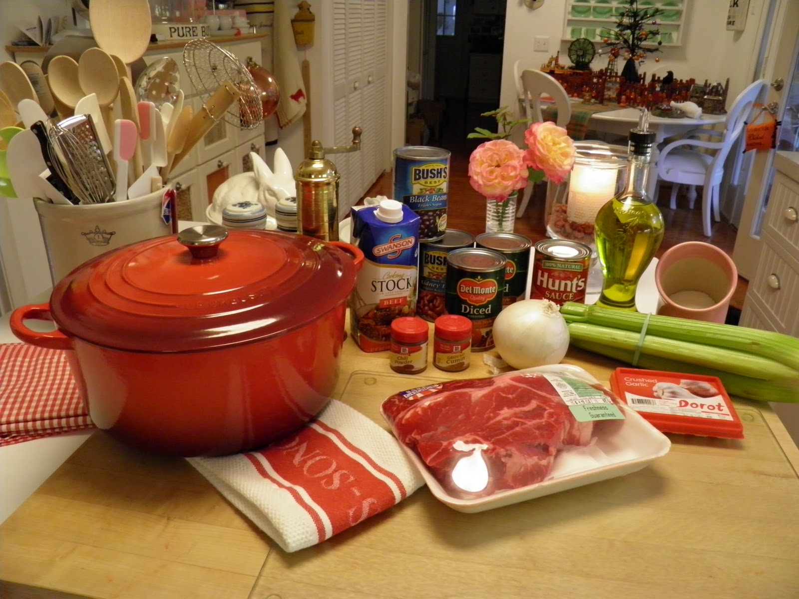 From Captain's Daughter to Army Mom Le Creuset Chilitime!