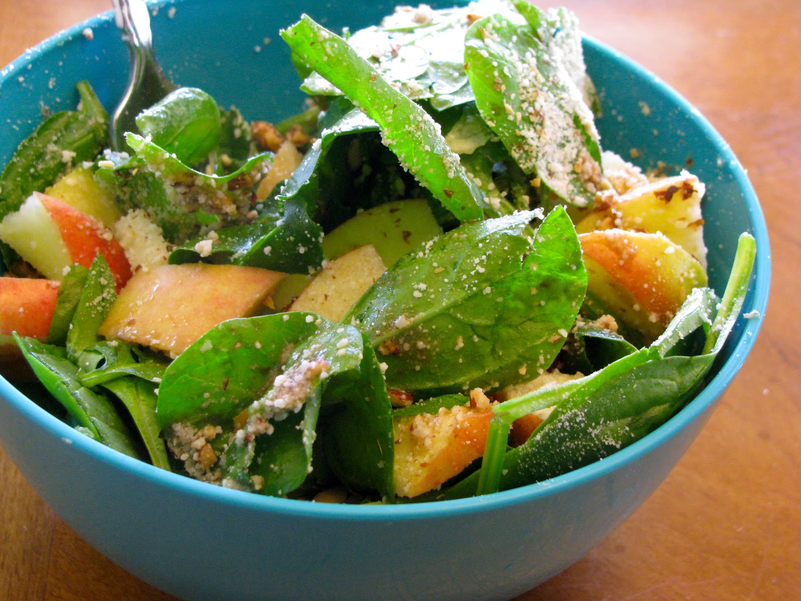 Betty Spinach Apple Salad