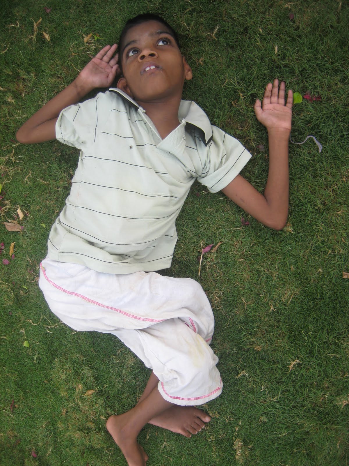 Jaron was with us for a beautiful six months. He passed away with a smile on his face on Sunday afternoon, June 6th, 2010 of what the doctor later told us