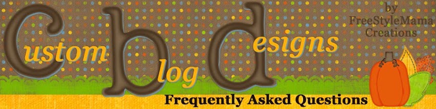 Custom Blog Designs FAQ