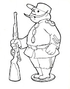Desenhos de Soldados para colorir (soldado )