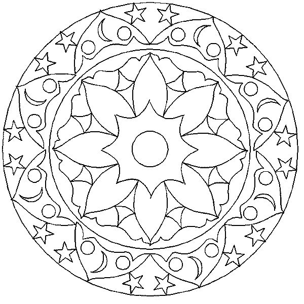 PORTAL DO SOL: Mandalas para imprimir e colorir