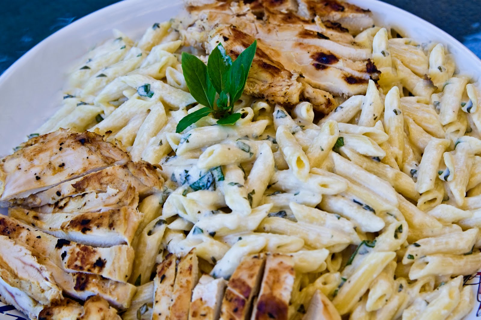 Sprinkled with Love Grilled Chicken with Lemon Basil Pasta