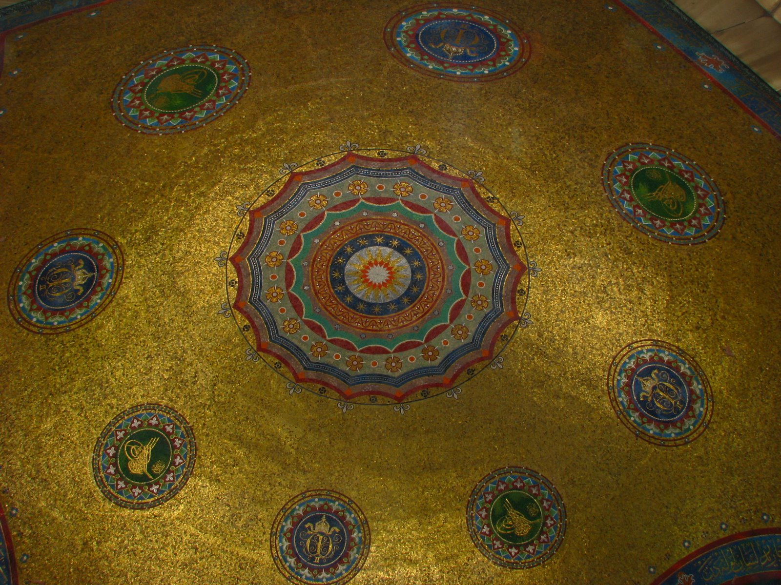 ceiling mosaic