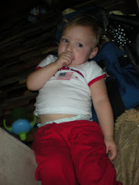 Relaxing in my USA T-Shirt 23Aug10