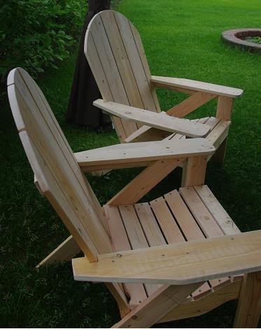 Thousand Square Feet Adirondack Chairs