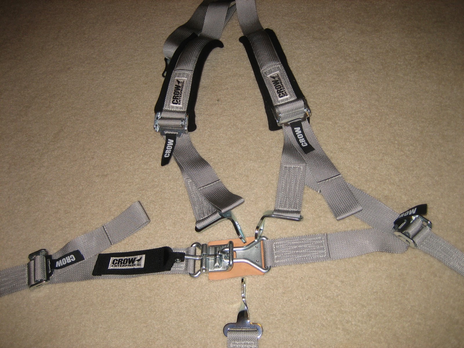 Chad and Bekah's RV7 Side Ribs and Seat Belts