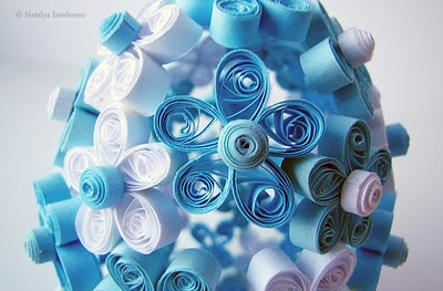 квиллинг quilling пасхальное яйцо