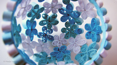 квиллинг quilling пасхальное яйцо