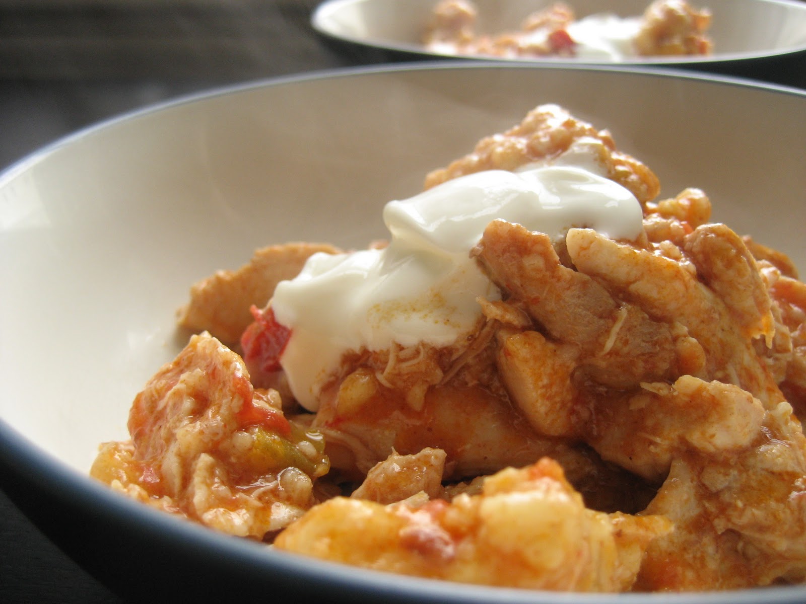 Wild Honey Chicken Paprikash with Dumplings (Csirke Paprikas Galuskaval)