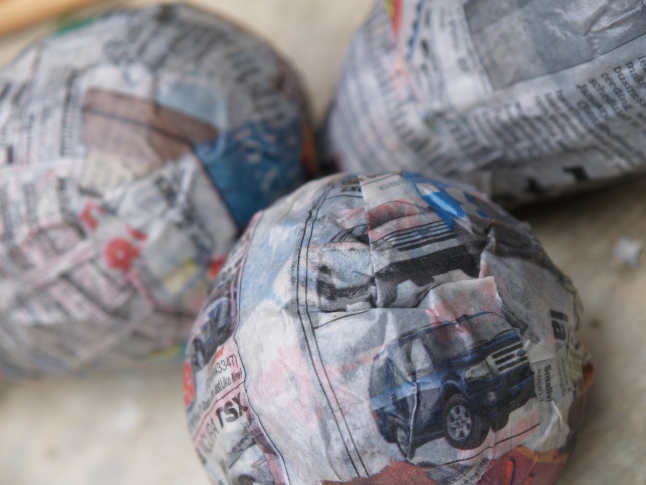 Handmade Christmas Gifts Paper Mache Nest. The Magic Onions