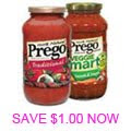 Printable Prego Sauce Coupon
