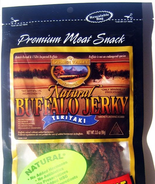 Golden Valley Natural Buffalo Jerky Teriyaki Beef Jerky Reviews