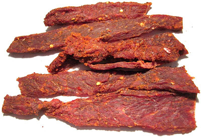 spicy hot beef jerky